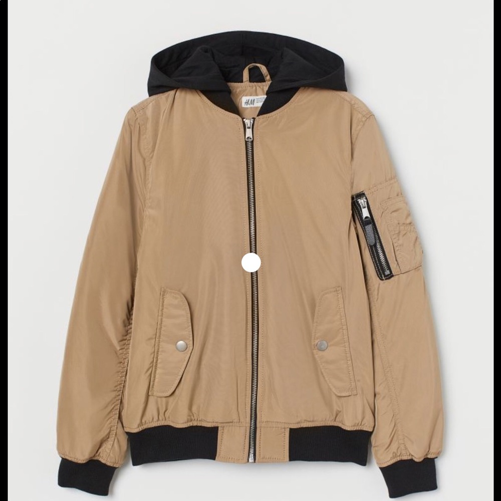 H&M NEW WAYZ Boys Bomber Jacket size US 10-12